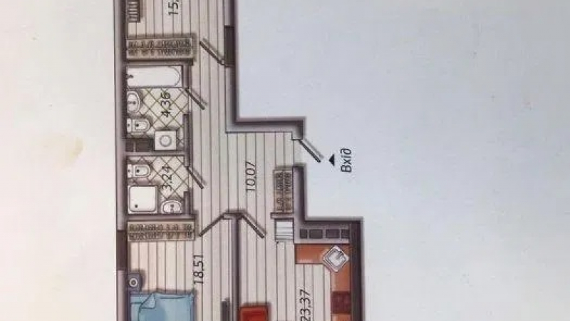 $275000 / Маккейна, Киев, Киев / Продажа / Квартира / 85 кв.м. / 2 комнат