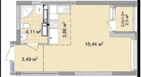 $49000 / Пчелки 7, Киев, Киев / Продажа / Квартира / 32 кв.м. / 1 комнат